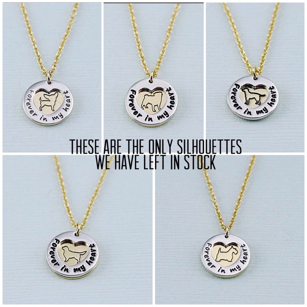 “Fur Ever in My Heart”Fur Baby Necklace-Chihuahua
